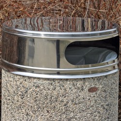 Koš Urbano INOX 140