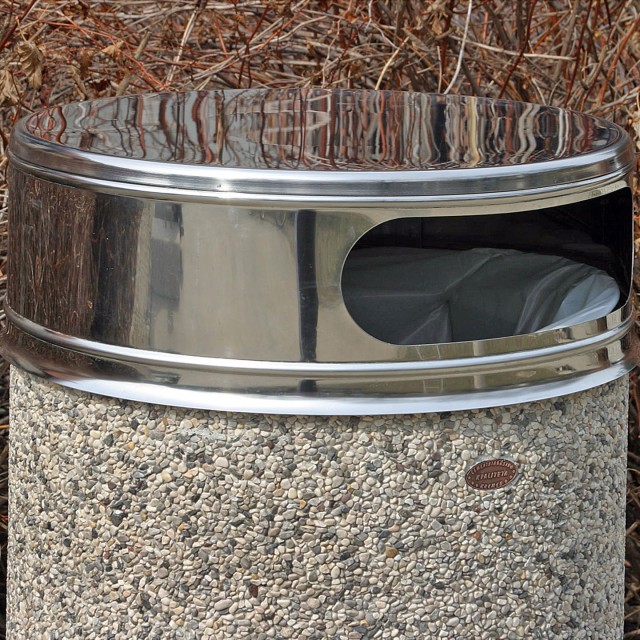 Koš Urbano INOX 140