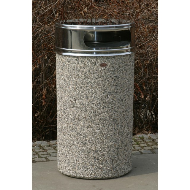 Koš Urbano INOX 140